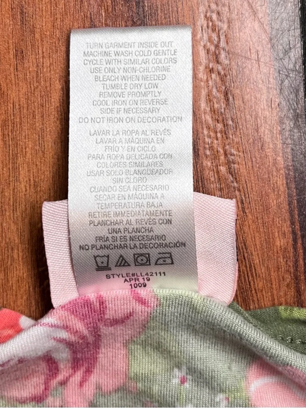 Little Lass Olive Green Floral Ruffle Top with Pink & Red Roses 3/$18 or 4/$20 - Picture 10 of 10